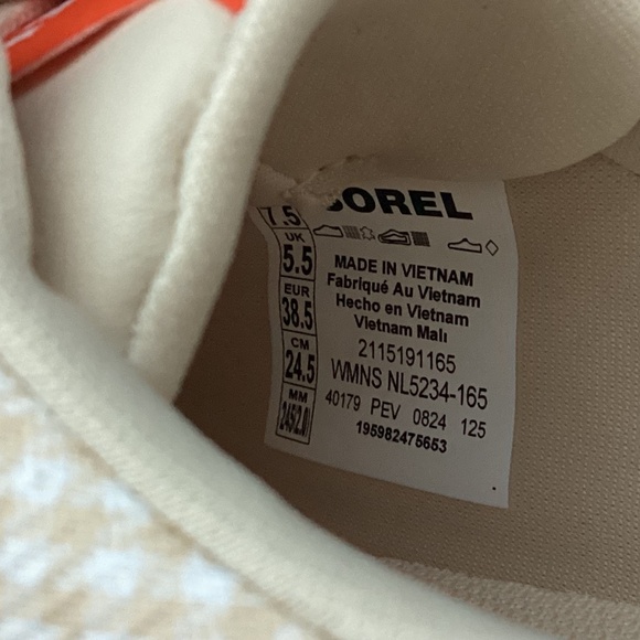 Sorel Women's Ona Ave Low-Top Sneakers, size 7.5 - Picture 4 of 13